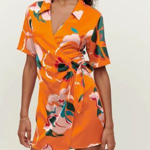 NWT Reformation Luxe Silk dress